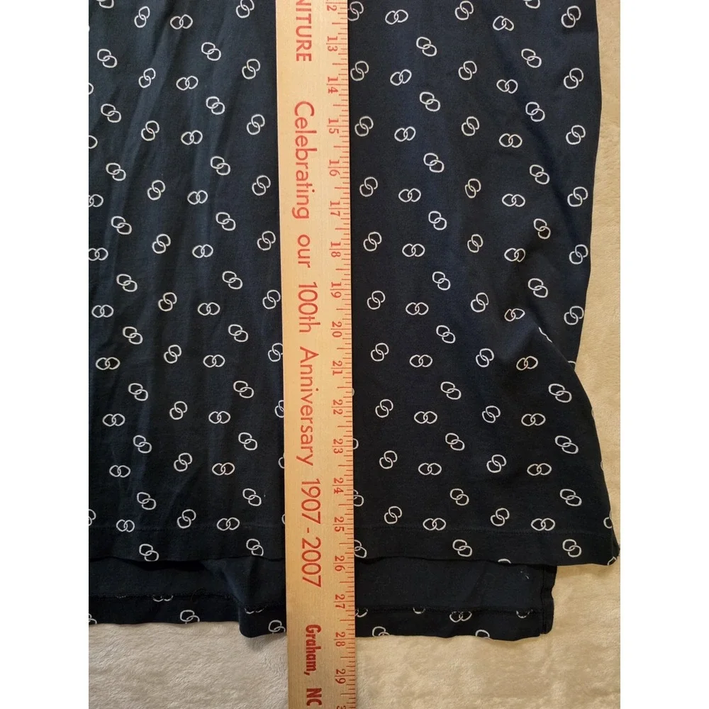 Polo Golf Ralph Lauren All Over Print Golf‎ Black Shirt XL